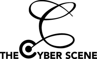 C THE CYBER SCENE logo