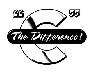 "C" THE DIFFERENCE! logo