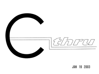 C THRU logo