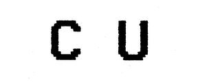 C U logo