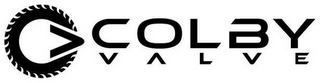 C V COLBY V A L V E logo