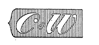 C & W logo
