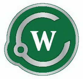 C W logo