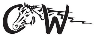 C W logo