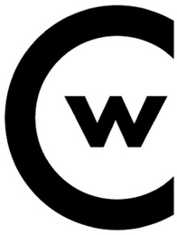 C W logo