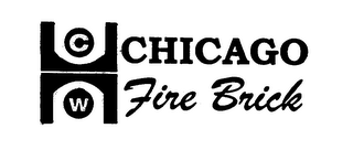 C W CHICAGO FIRE BRICK logo