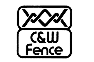 C & W FENCE logo