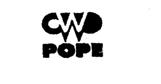 C W P POPE logo