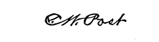 C. W. POST logo