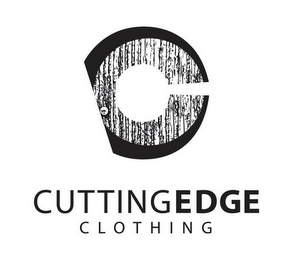 C WITH A CUT EDGE AND CUTTINGEDGE CLOTHING logo