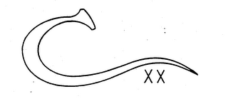 C XX logo