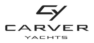 C Y CARVER YACHTS logo