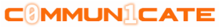 C0MMUN1CATE logo