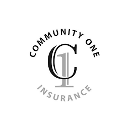 C1 COMMUNITY ONE INSURANCE logo