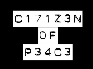 C171Z3N 0F P34C3 logo