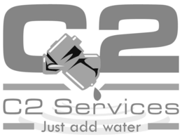 C2 C2 SERVICES JUST ADD WATER logo