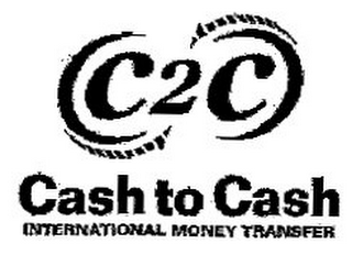C2C CASH TO CASH INTERNATIONAL MONEY TRANSFER logo