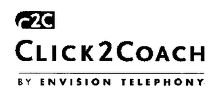 C2C CLICK2COACH BY ENVISION TELEPHONY logo