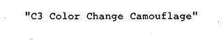 "C3 COLOR CHANGE CAMOUFLAGE" logo