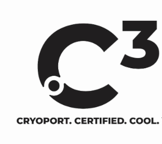 C3 CRYOPORT. CERTIFIED. COOL. logo
