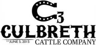 C3 CULBRETH CATTLE COMPANY EST JUNE 5, 2015 logo