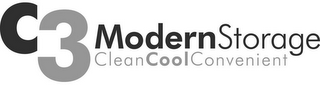C3 MODERN STORAGE CLEAN COOL CONVENIENT logo