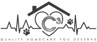 C3 QUALITY HOMECARE YOU DESERVE logo