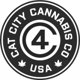 C4 CAT CITY CANNABIS CO USA logo