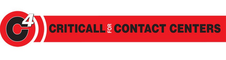 C4 CRITICALL FOR CONTACT CENTERS logo