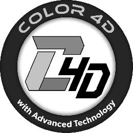 C4D COLOR 4D WITH ADVANCED TECHNOLOGY logo