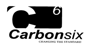 C6 CARBONSIX CHANGING THE STANDARD logo