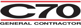 C70 GENERAL CONTRACTOR logo