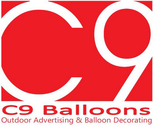 C9 C9 BALLOONS OUTDOOR ADVERTISING & BALLOON DECORATING logo