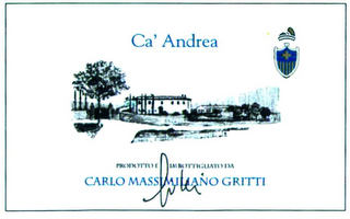 CA' ANDREA PRODOTTO E IMBOTTIGLIATO DA CARLO MASSIMILIANO GRITTI logo