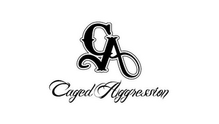 CA CAGED AGGRESSION logo