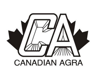 CA CANADIAN AGRA logo