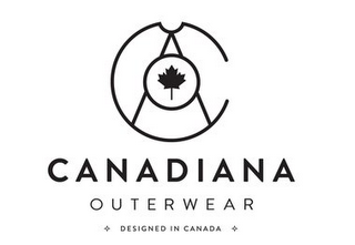 CA CANADIANA OUTERWEAR DESIGNED IN CANADA logo