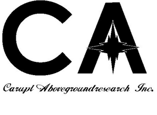 CA CARUPT ABOVEGROUNDRESEARCH INC. logo