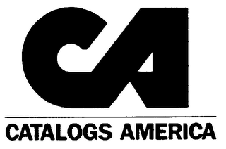 CA CATALOGS AMERICA logo