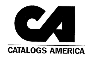 CA CATALOGS AMERICA logo