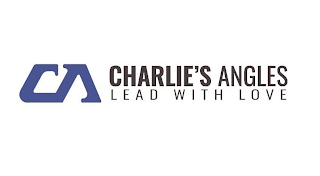 CA CHARLIE'S ANGLES LEAD WITH LOVE logo