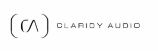 CA CLARIDY AUDIO logo