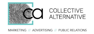 CA COLLECTIVE ALTERNATIVE MARKETING //ADVERTISING// PUBLIC RELATIONS logo