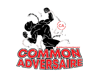 CA COMMON ADVERSAIRE WE ALL HAVE A COMMON ADVERSAIRE! logo