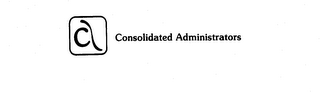 CA CONSOLIDATED ADMINISTRATORS logo