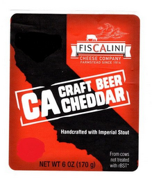 CA CRAFT BEER CHEDDAR logo