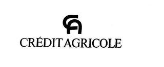 CA CREDIT AGRICOLE logo