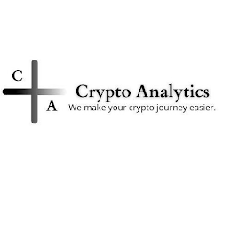 CA CRYPTO ANALYTICS WE MAKE YOUR CRYPTO JOURNEY EASIER. logo