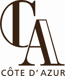 CA CÔTE D'AZUR logo