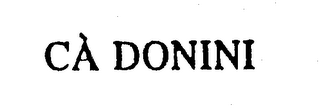 CA DONINI logo